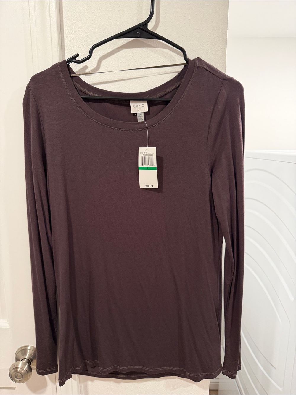Cupio Women's Long Sleeve Tee — Brown